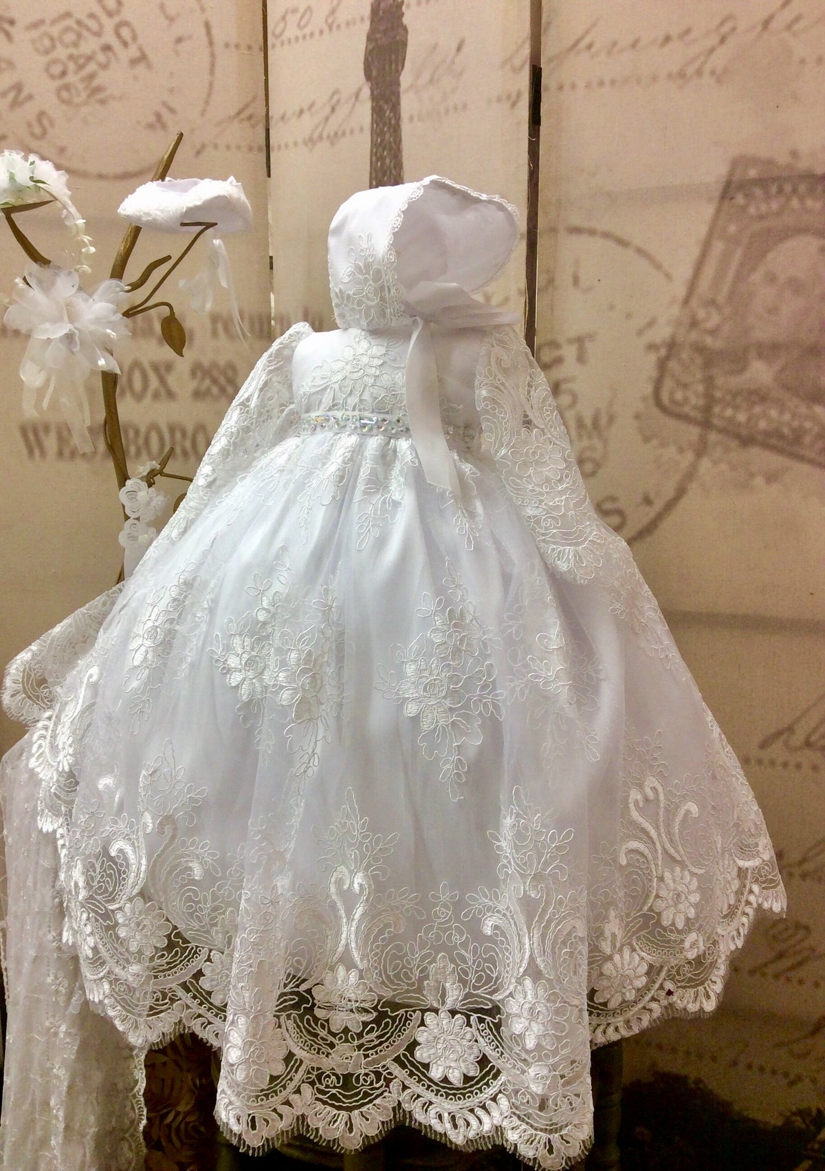 Christening Gown - Elise 12m 1 only