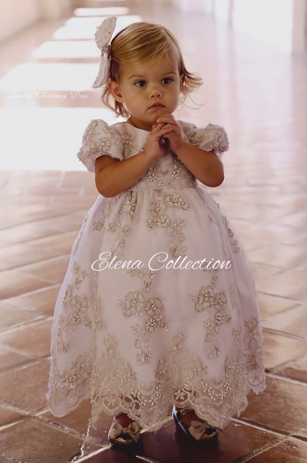 Christening Dress Toddlers - Leonora