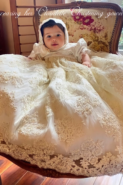 Claudette  - Heirloom Christening Gown