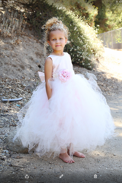 Flower Girl Tutu Dress - Rachelle