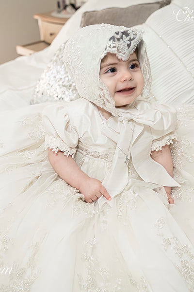 Viviana  - Heirloom Christening Gown